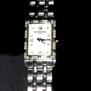 Raymond Weil Ladies Pave Diamond Watch